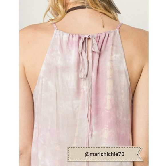 LAST PIECE!  Tie Dye Maxi Strap Dress - Picture 4 of 5